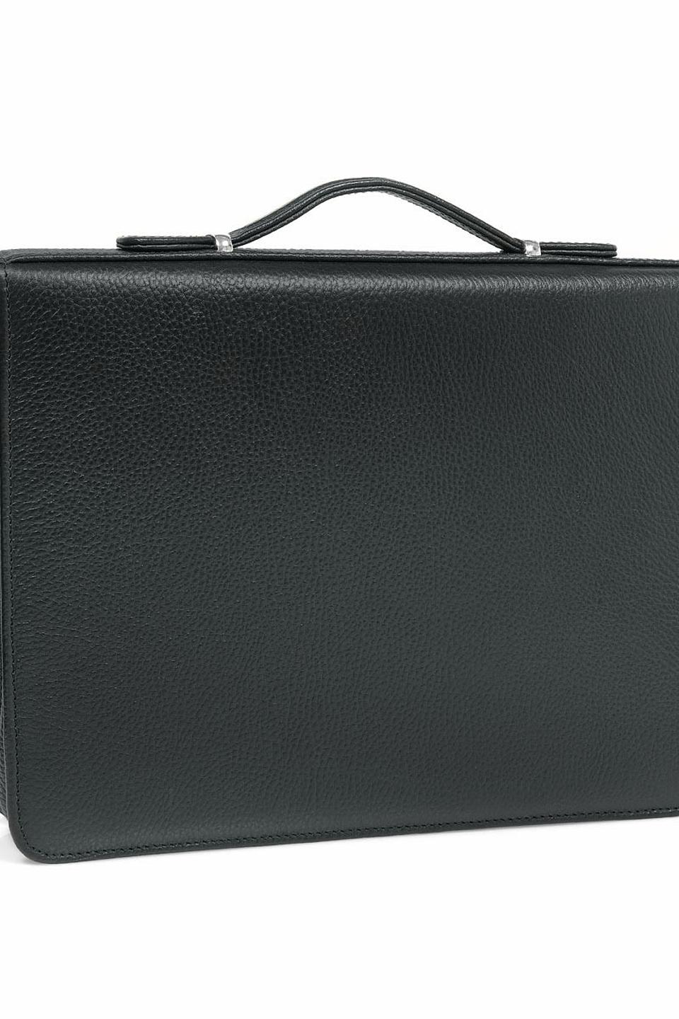 Портфель Pellecon кожаный чёрный