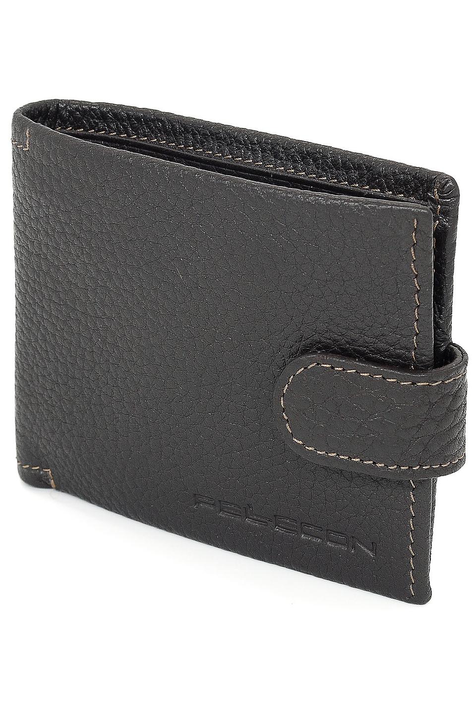 Кошелек Pellecon мужской чёрный