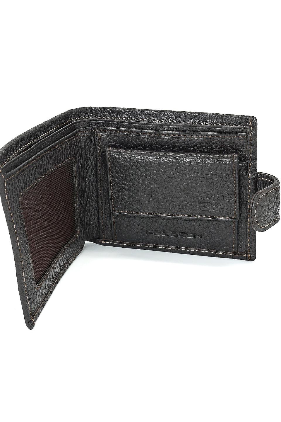 Кошелек Pellecon мужской чёрный