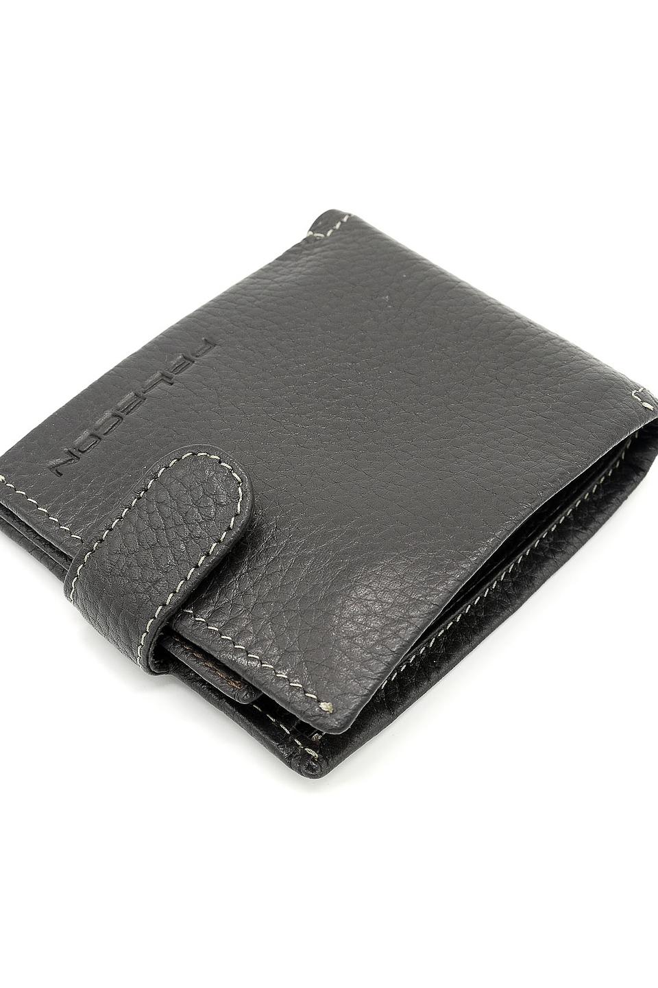 Кошелек Pellecon мужской чёрный