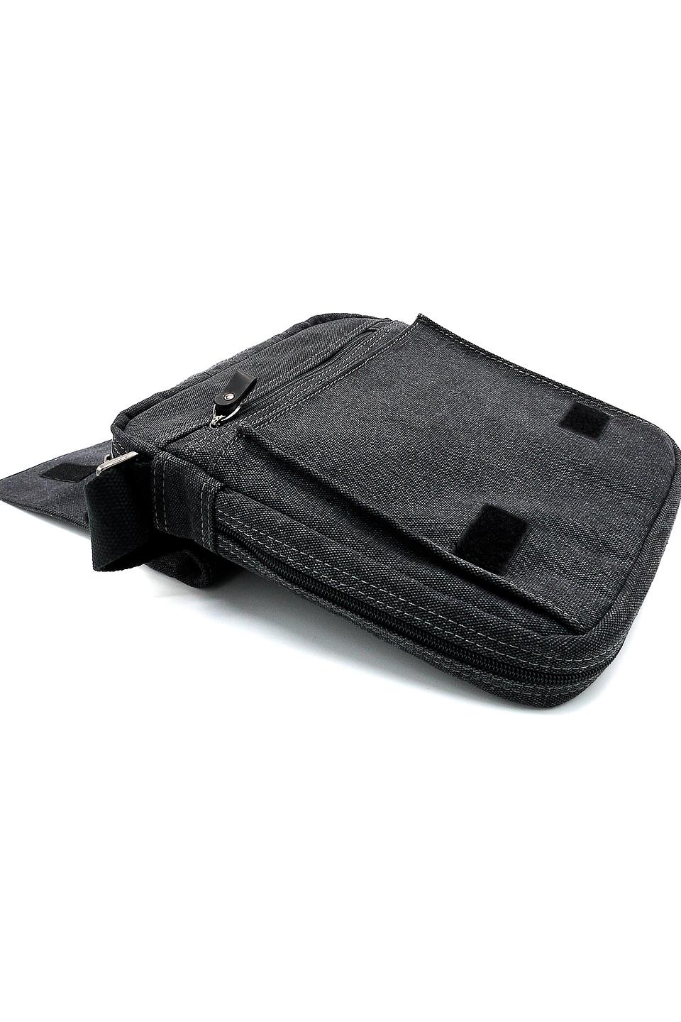 Сумка через плечо Pellecon текстиль чёрный