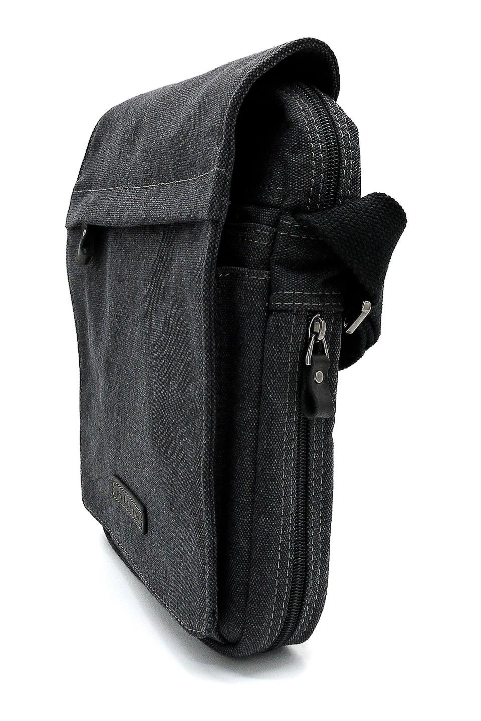 Сумка через плечо Pellecon текстиль чёрный