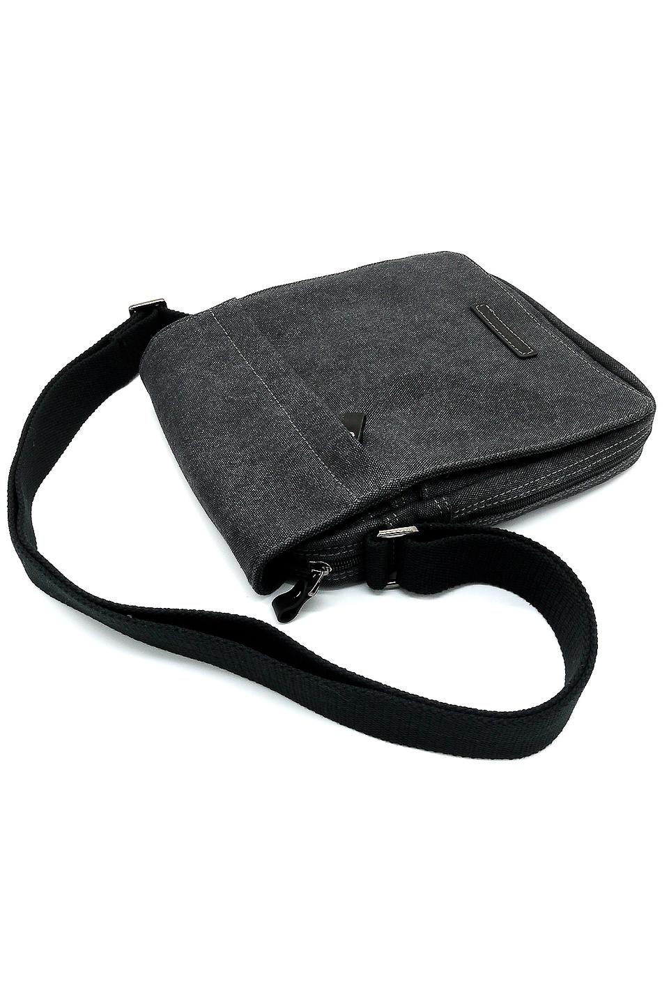 Сумка через плечо Pellecon текстиль чёрный