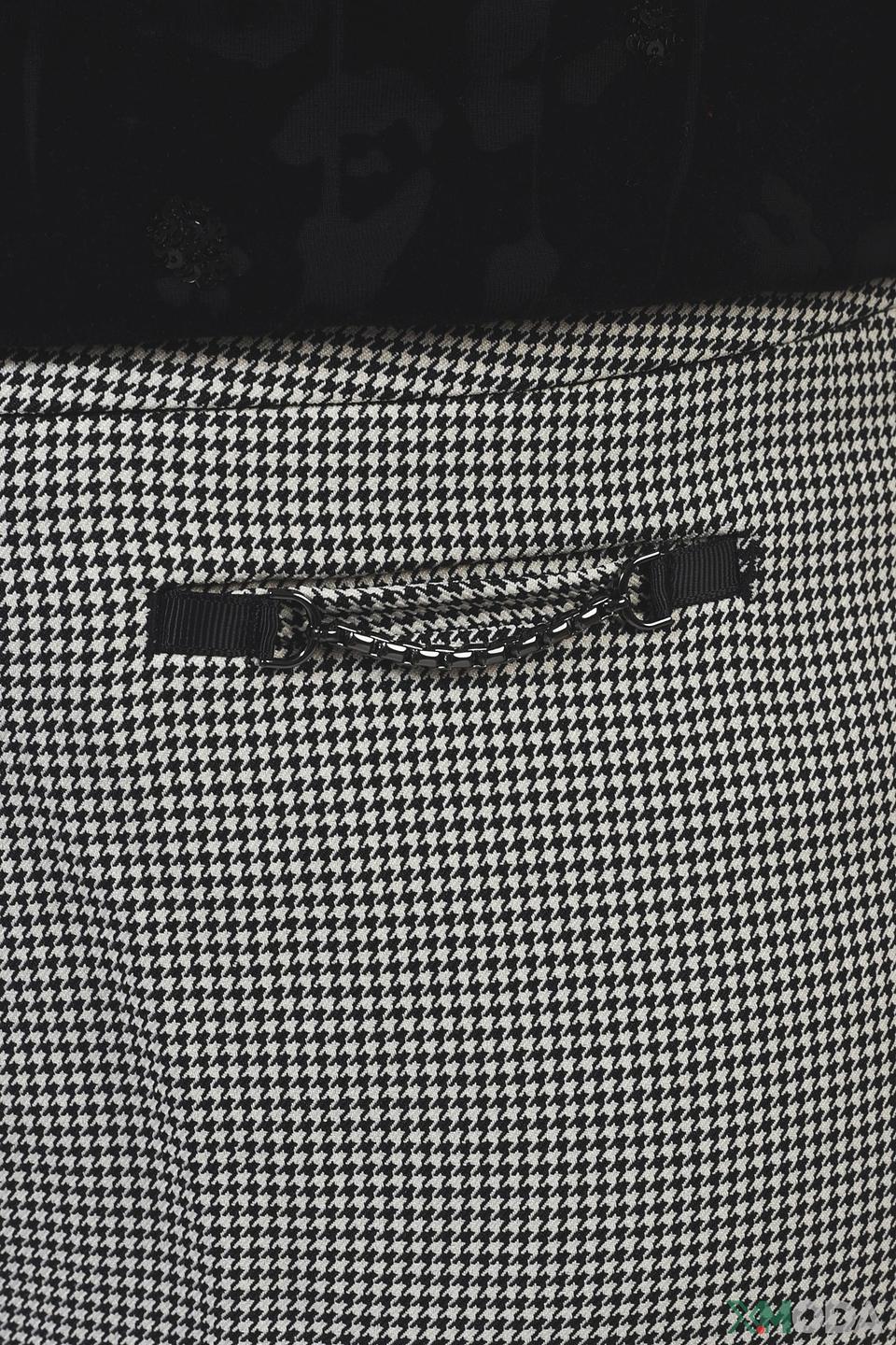 Брюки Pezzo в клетку серые