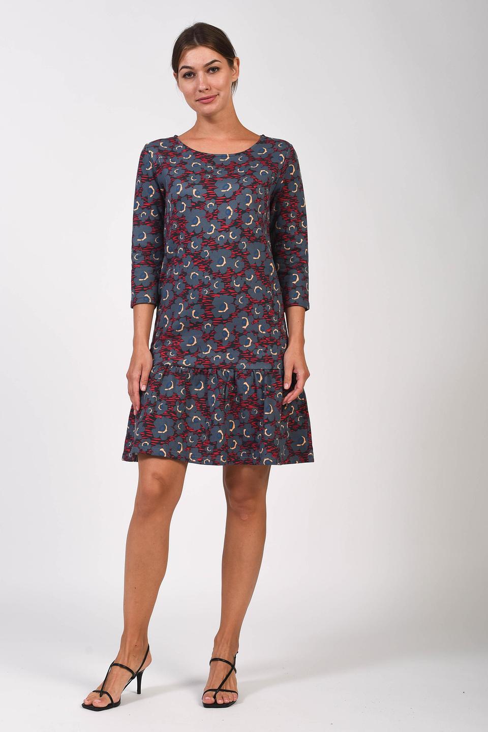 Платье Pezzo с цветочным принтом