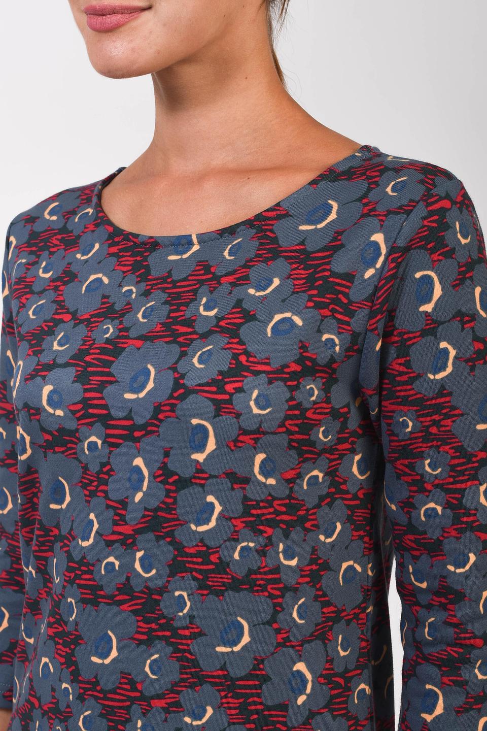 Платье Pezzo с цветочным принтом