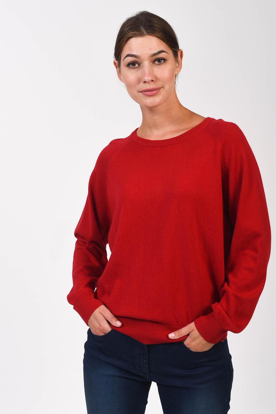 Пуловер Pezzo красный