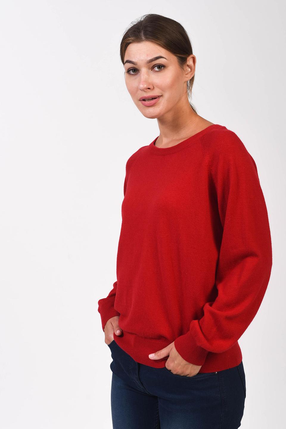 Пуловер Pezzo красный