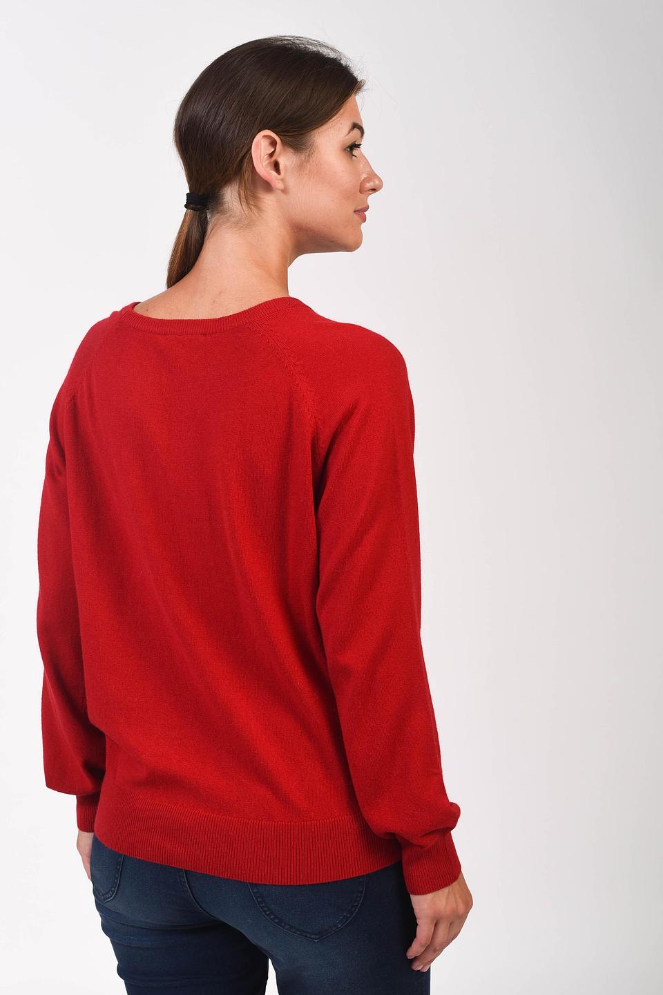 Пуловер Pezzo красный