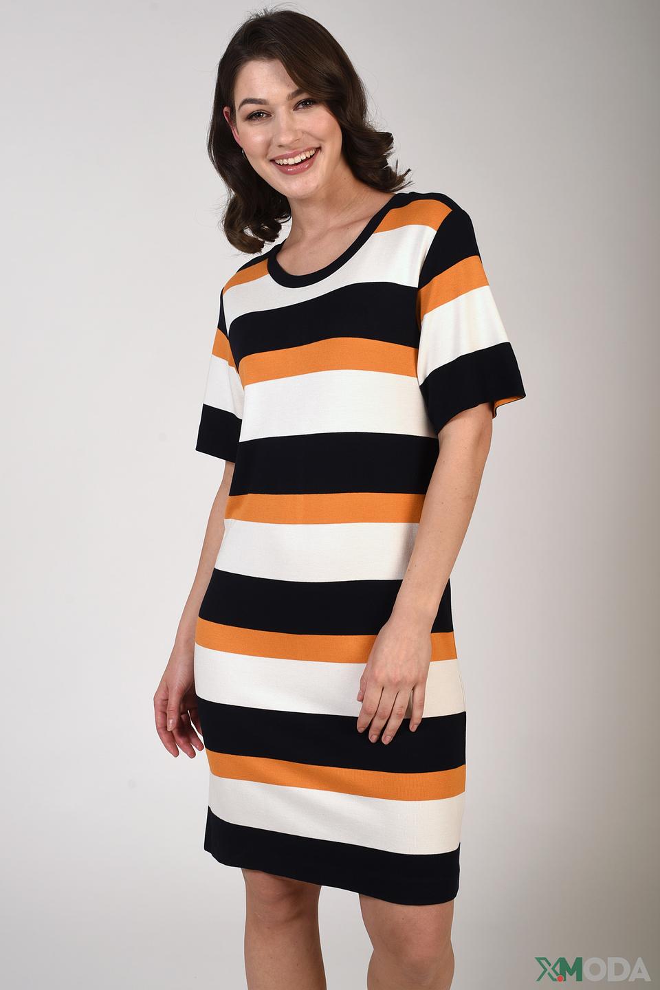 Платье в полоску Just Valeri