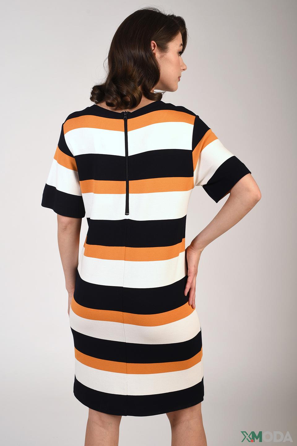 Платье в полоску Just Valeri