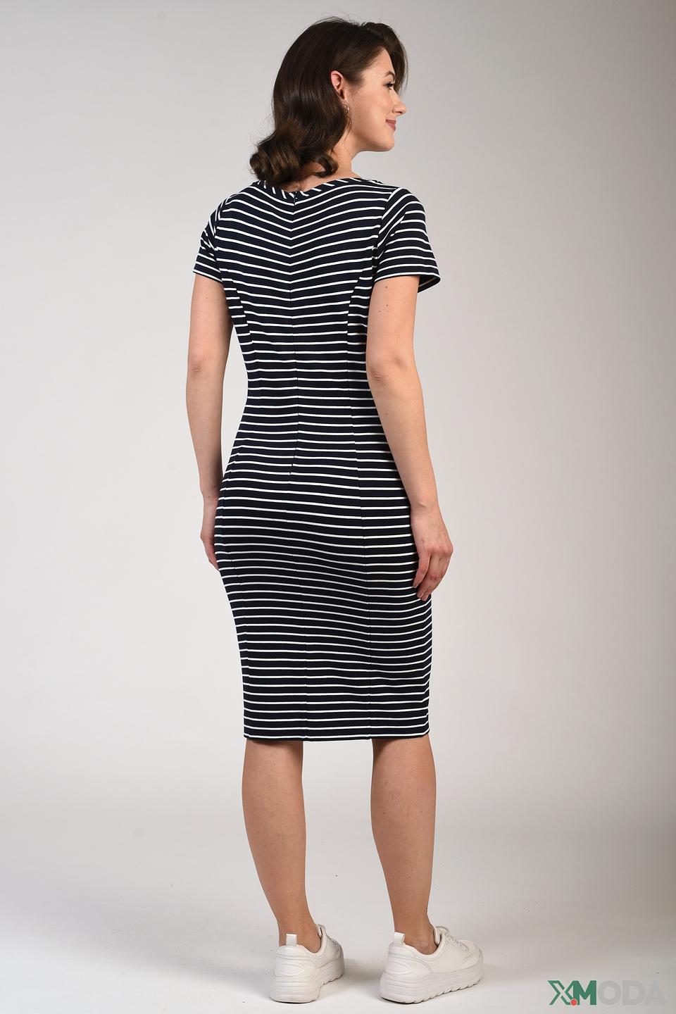 Платье Pezzo в полоску