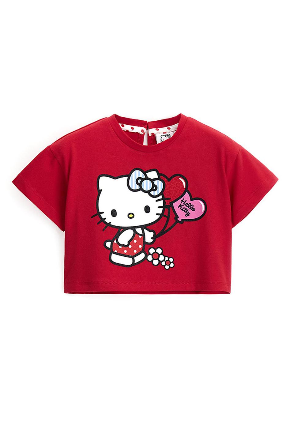 Футболка Original Marines Hello Kitty красный