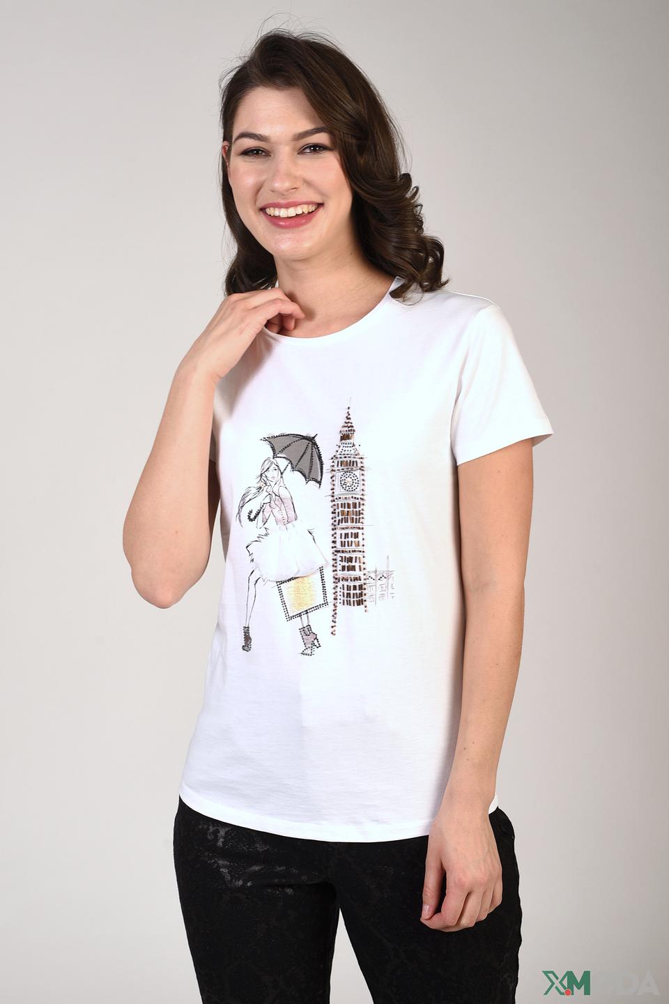 Футболка Pezzo с принтом Лондон