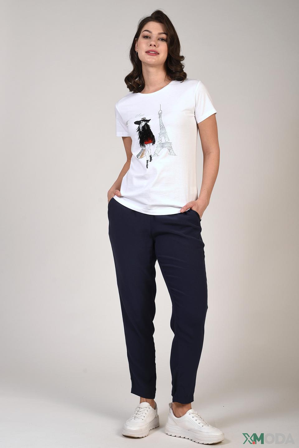 Футболка Pezzo с принтом Париж