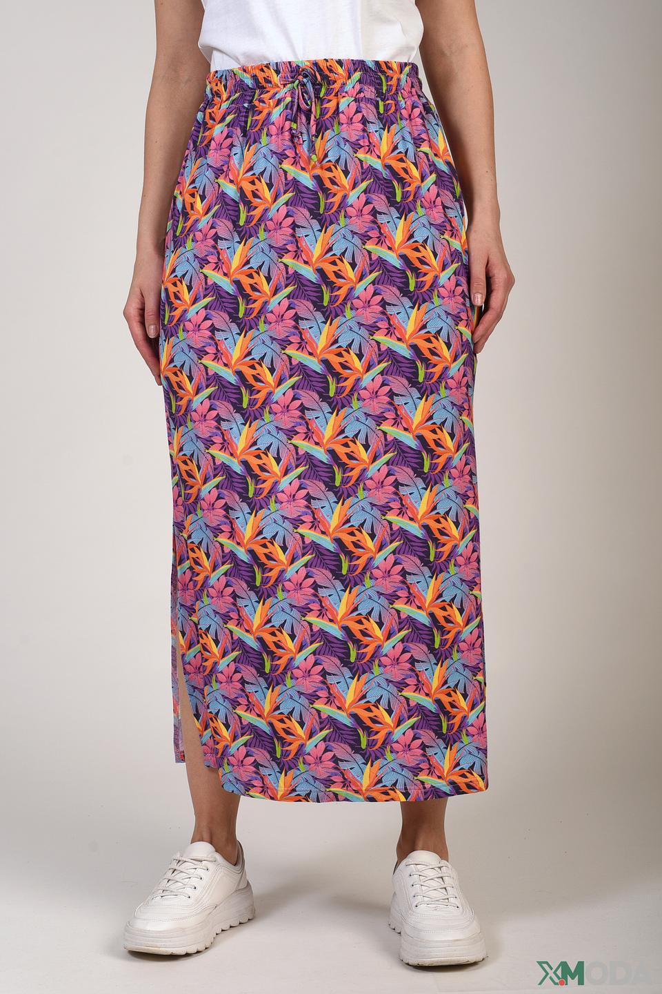 Юбка Pezzo с цветочным принтом