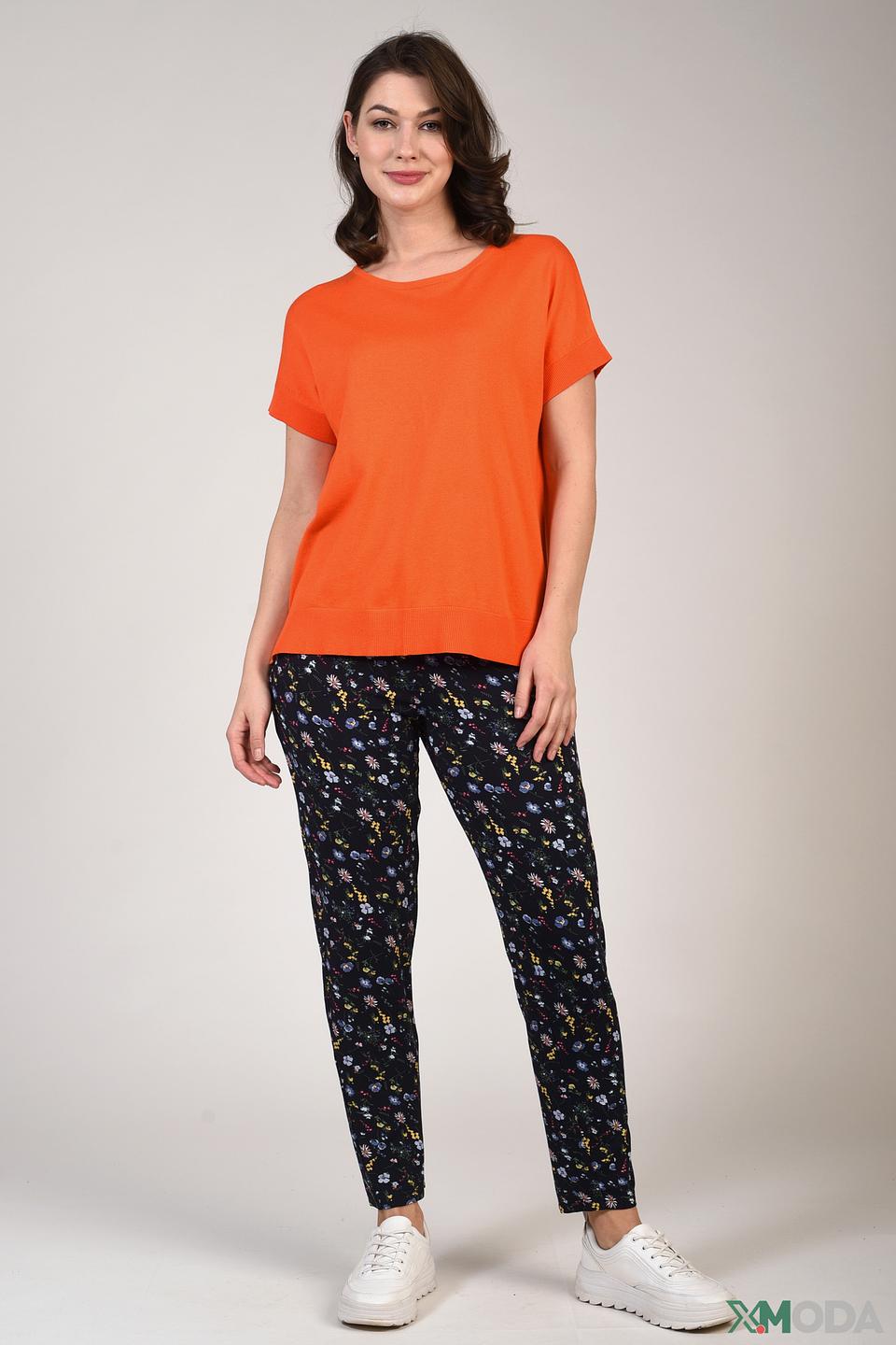 Брюки Pezzo с цветочным принтом