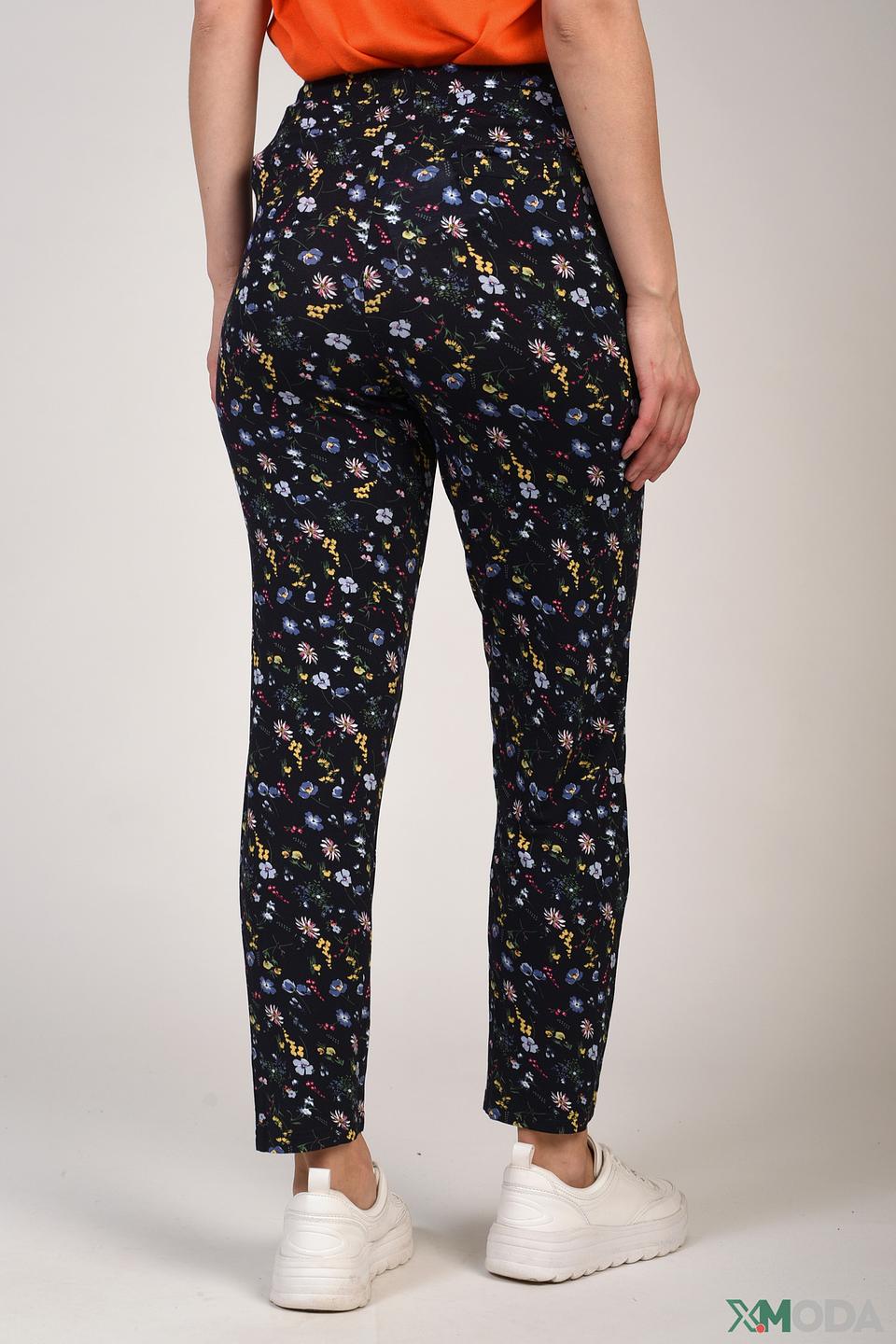 Брюки Pezzo с цветочным принтом