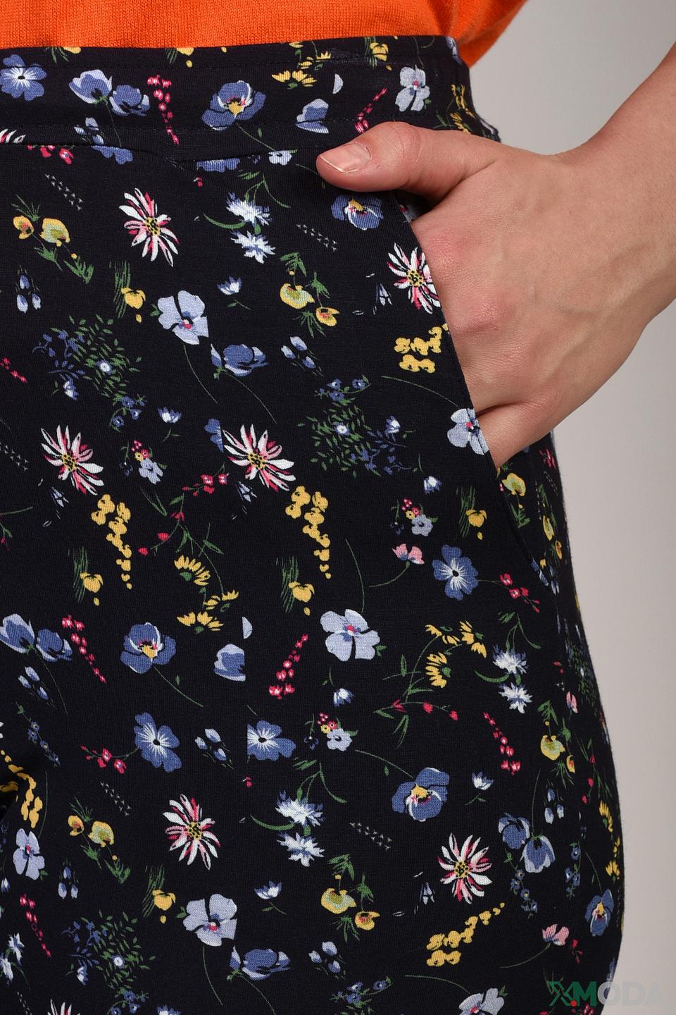 Брюки Pezzo с цветочным принтом