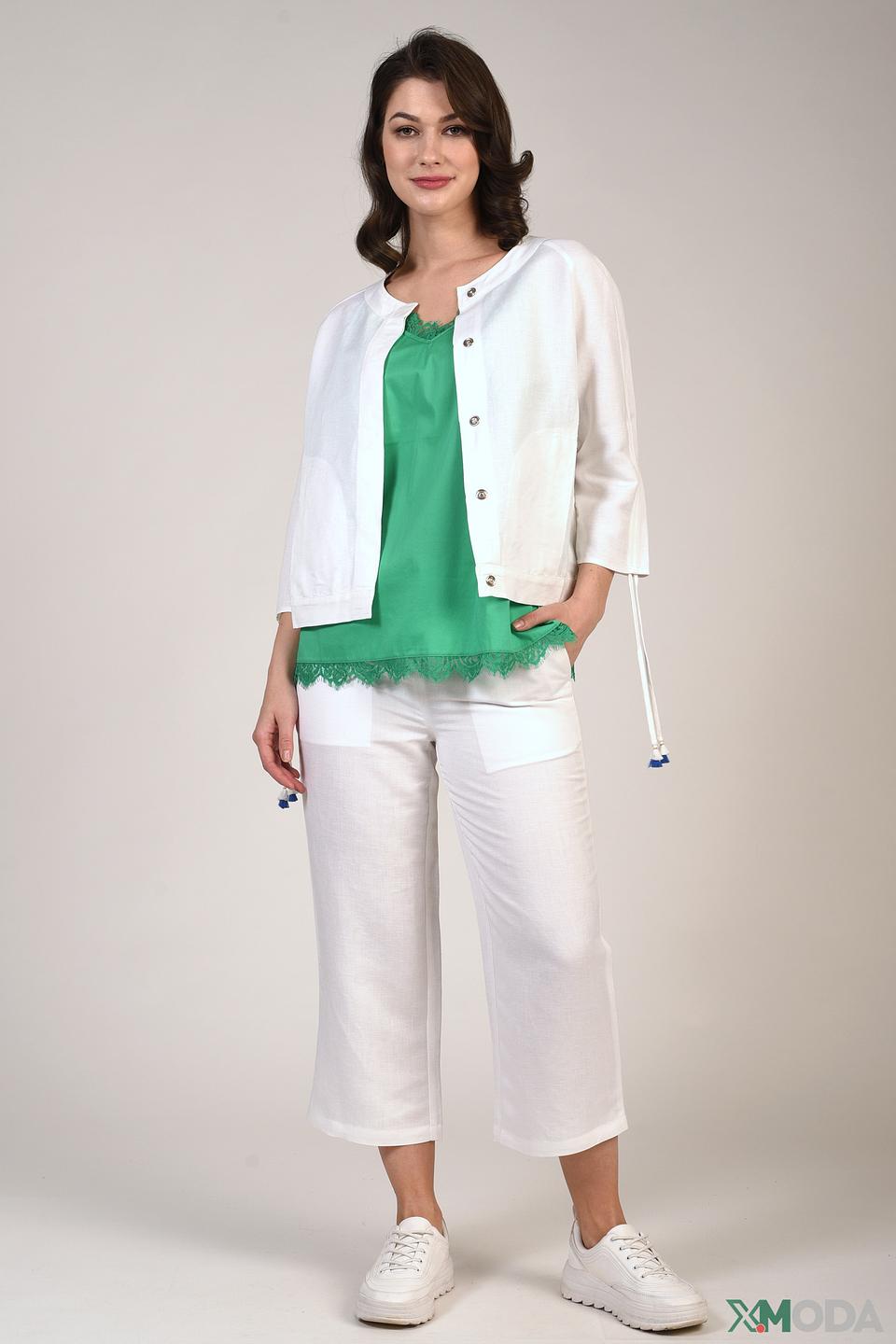 Жакет Pezzo белый 3/4