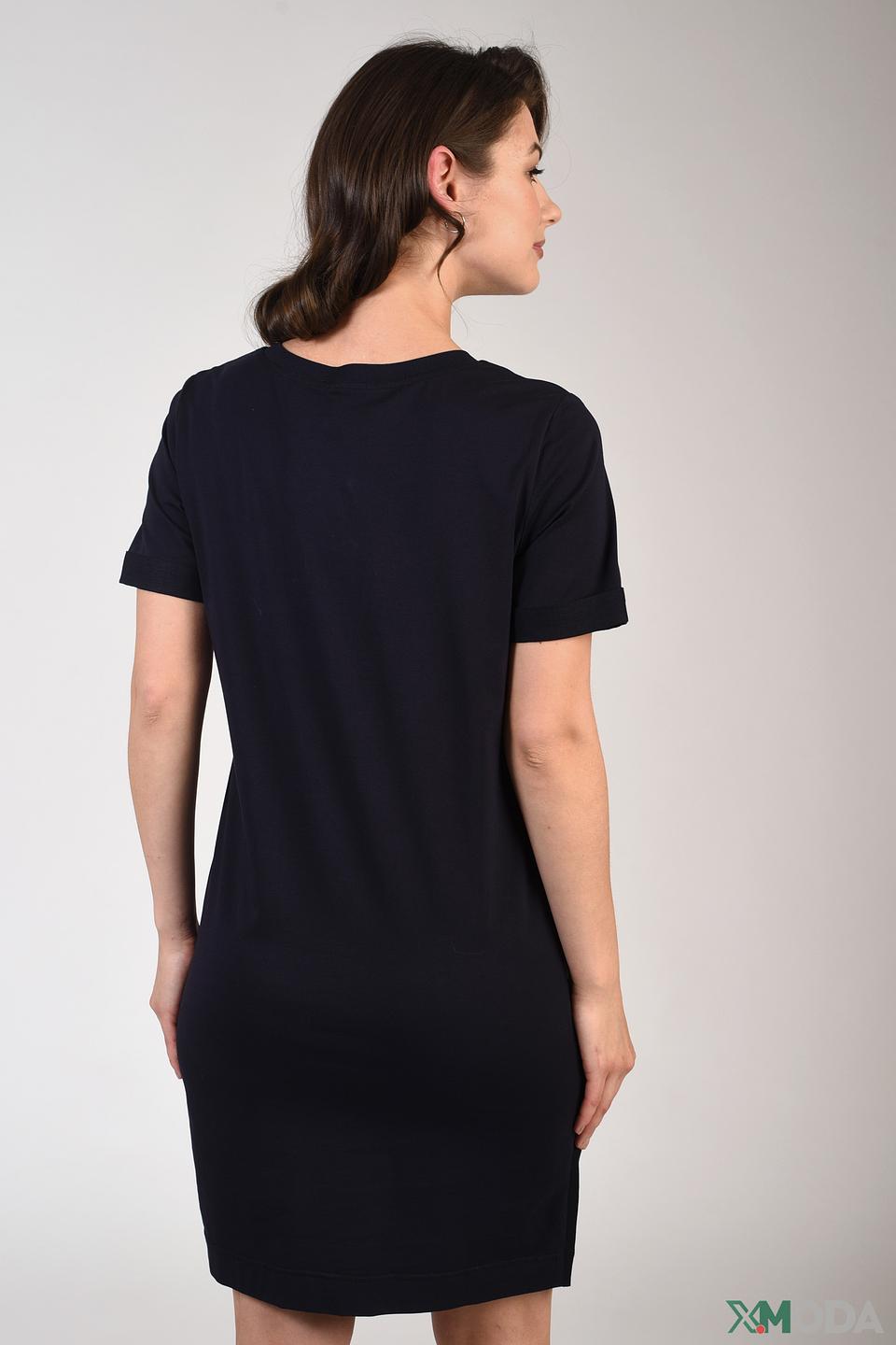 Платье Pezzo чёрное с карманами