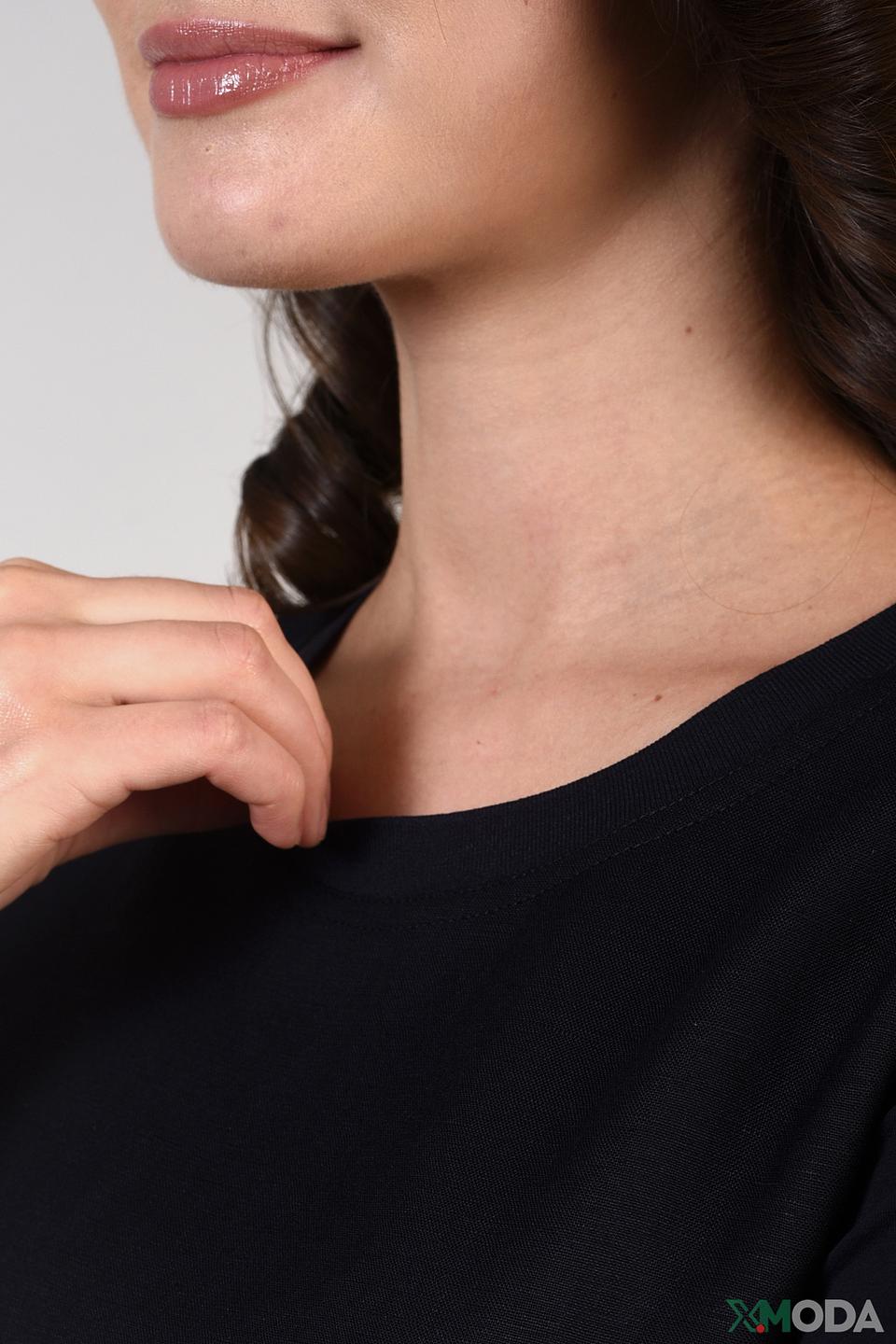 Платье Pezzo чёрное с карманами