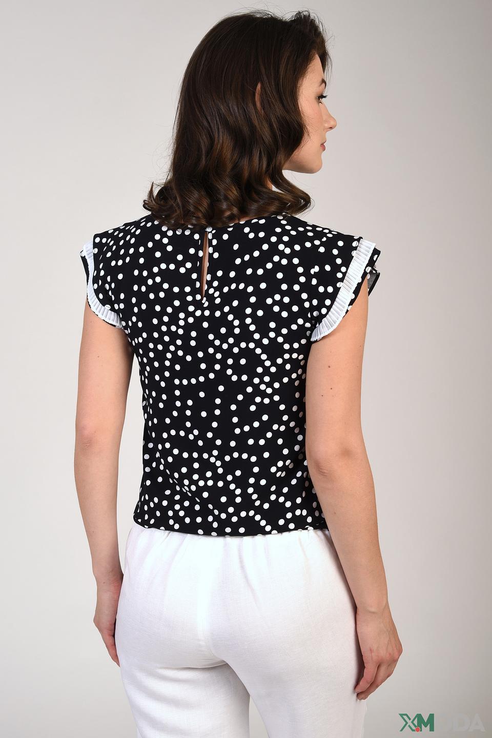 Блуза Pezzo в горошек