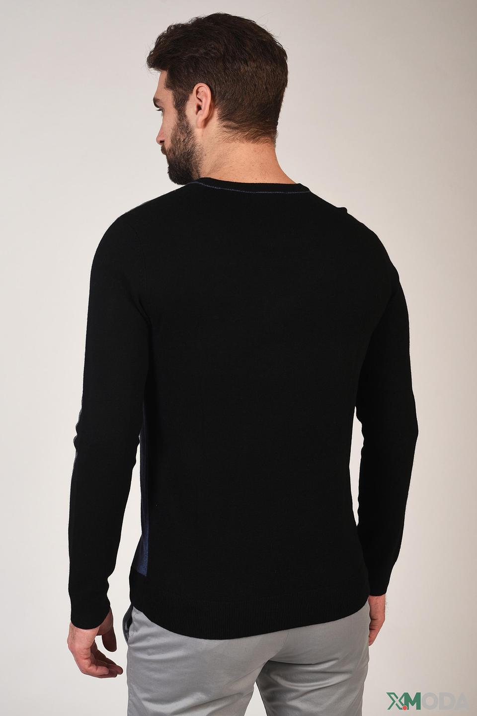 Джемпер Pezzo комбинированный синий