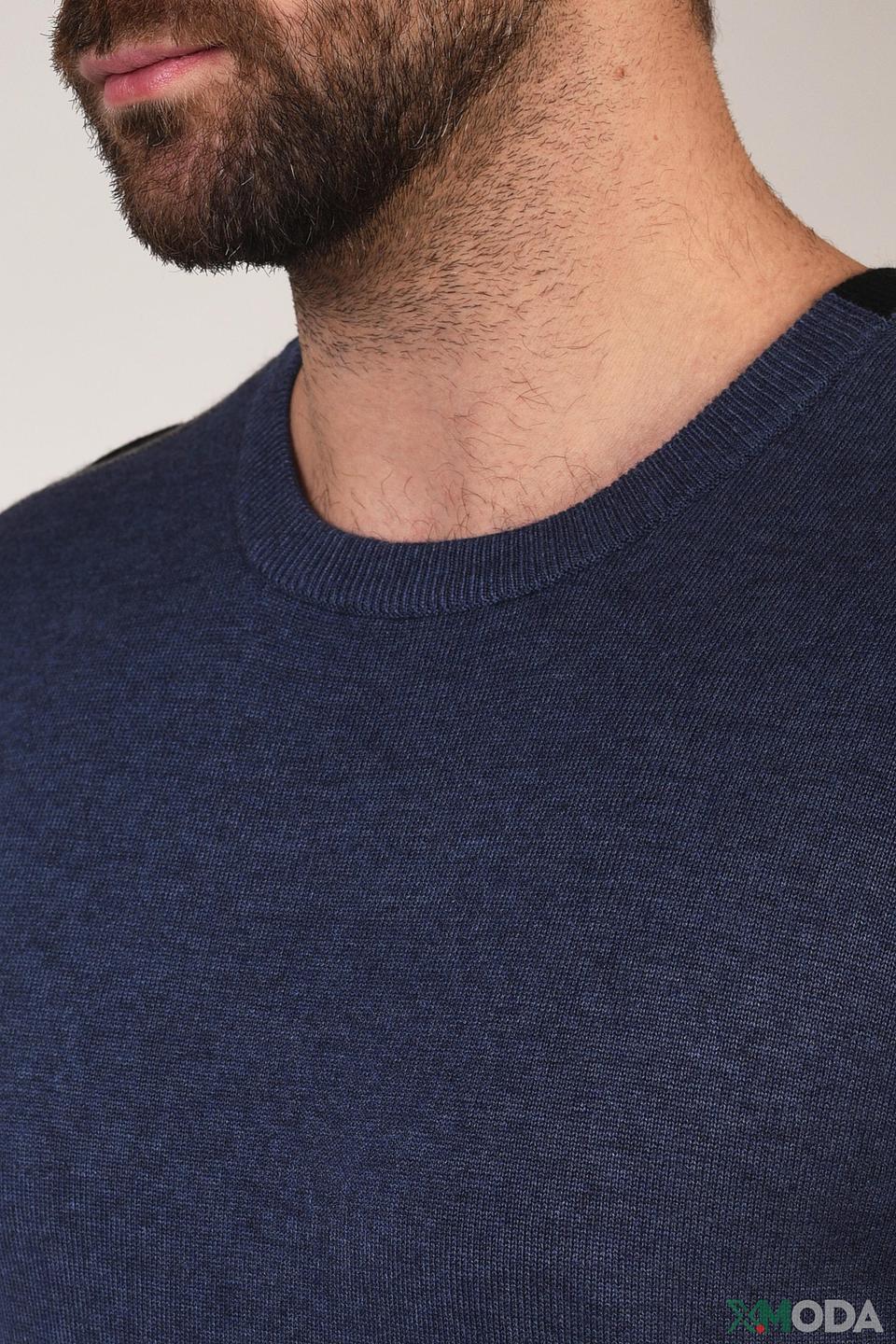 Джемпер Pezzo комбинированный синий