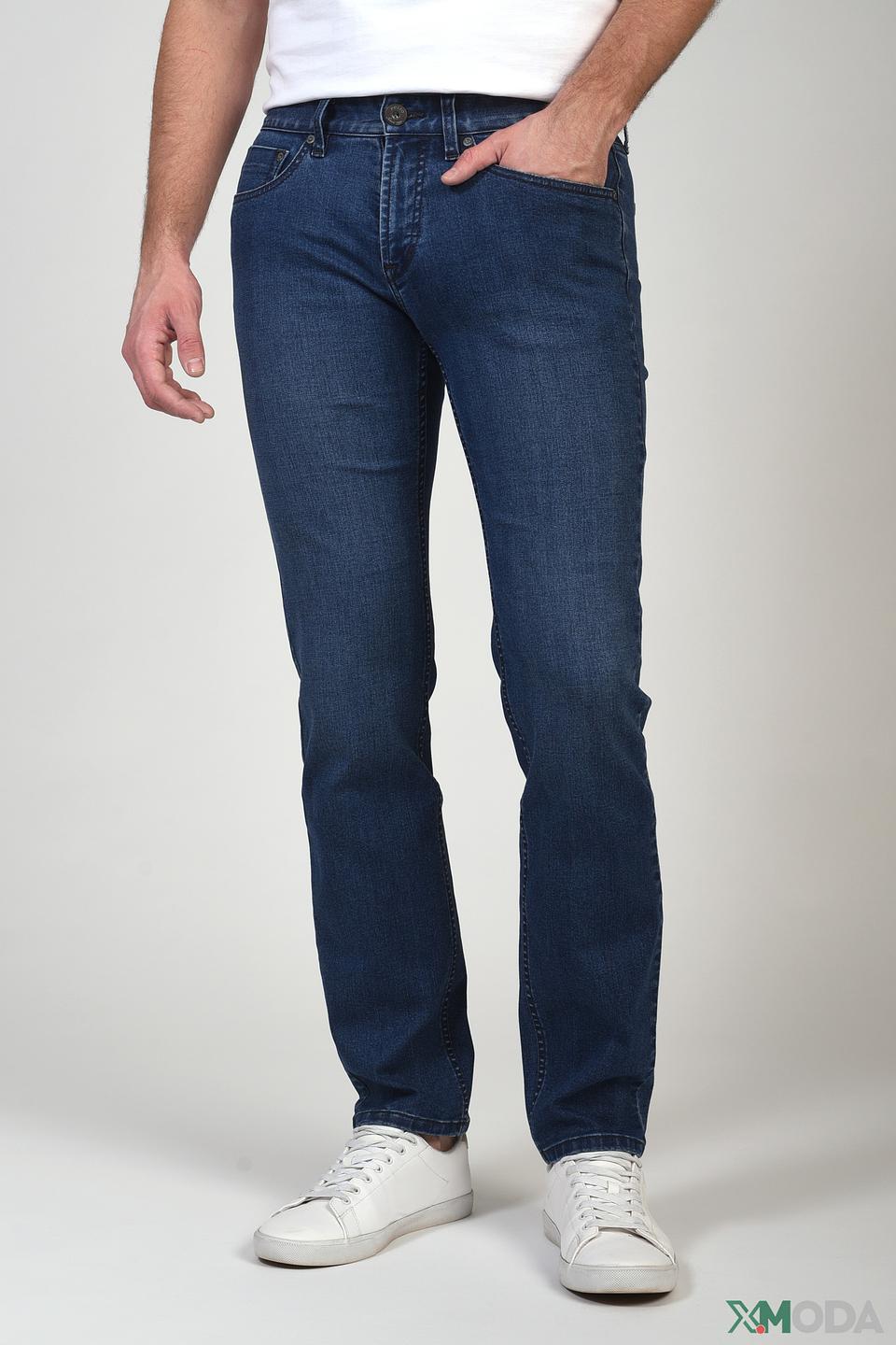 Джинсы Pezzo синие slim fit