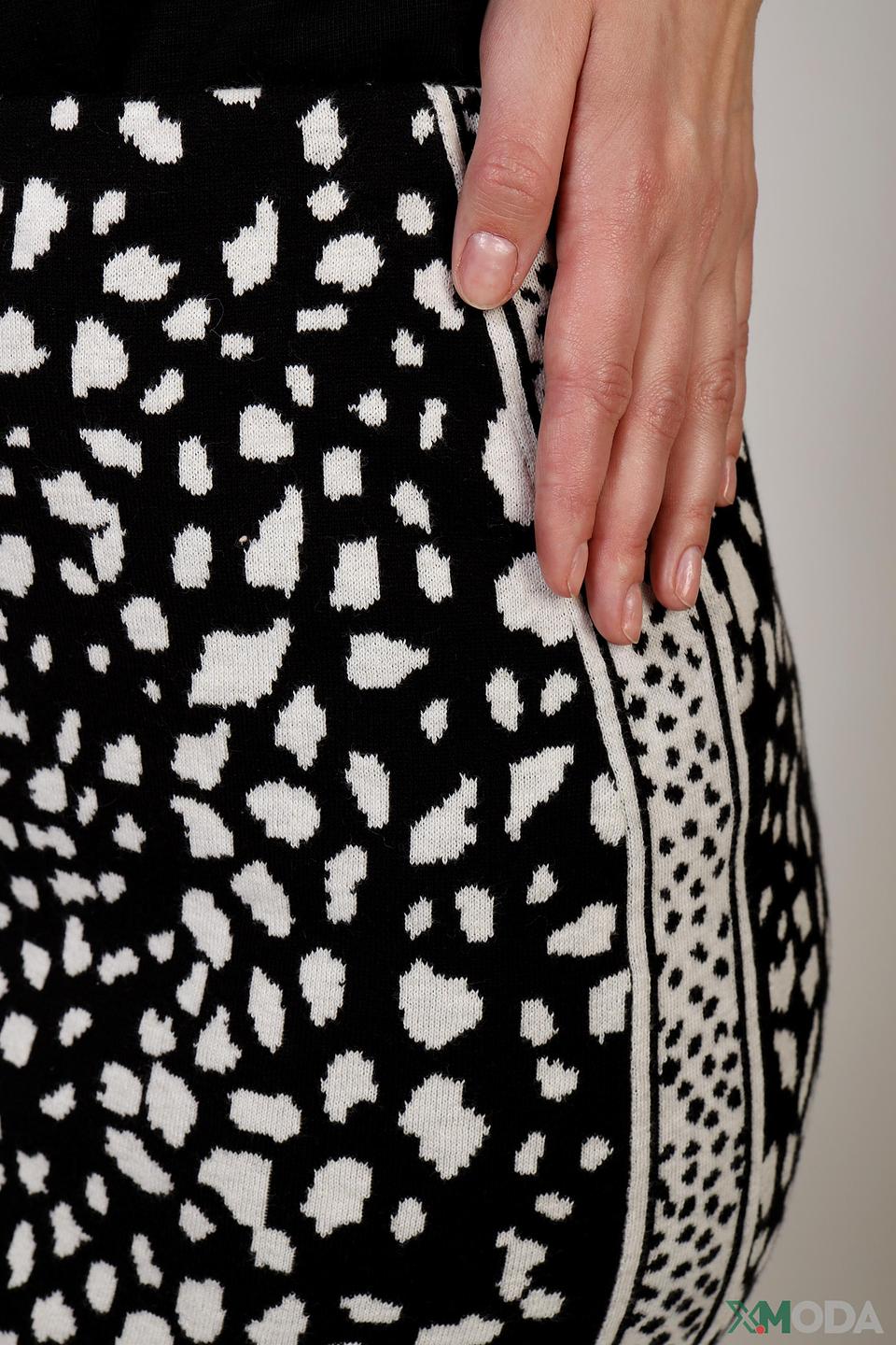 Юбка Oui с леопардовым принтом