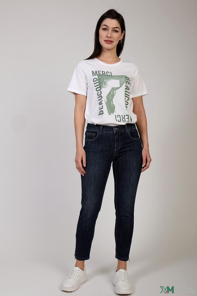 Джинсы Angels Skinny Ankle Zip тёмно-синие