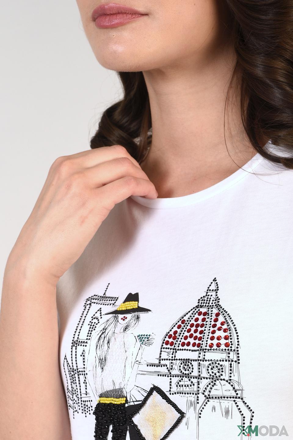 Футболка Pezzo с принтом