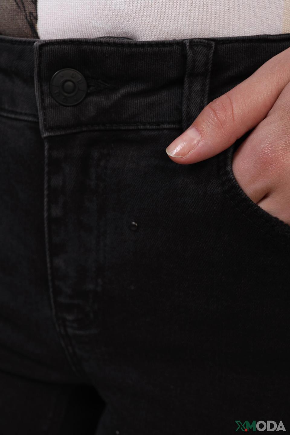 Джинсы скинни Oui чёрные