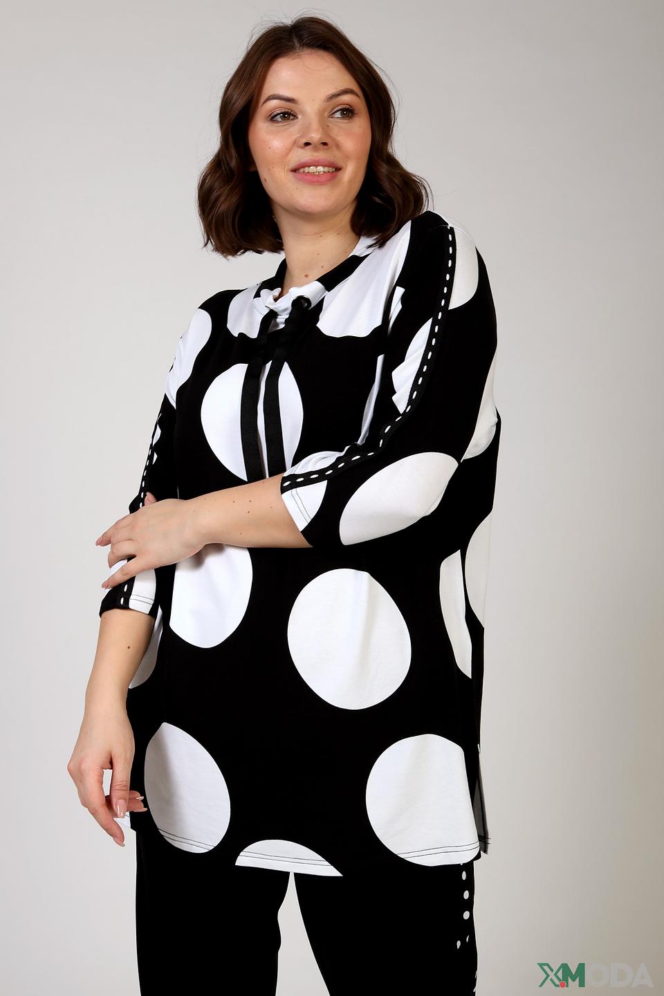 Пуловер Doris Streich в горошек