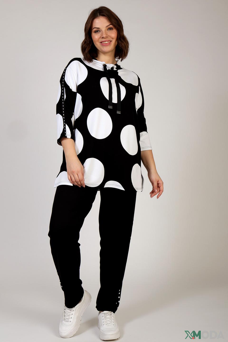 Пуловер Doris Streich в горошек