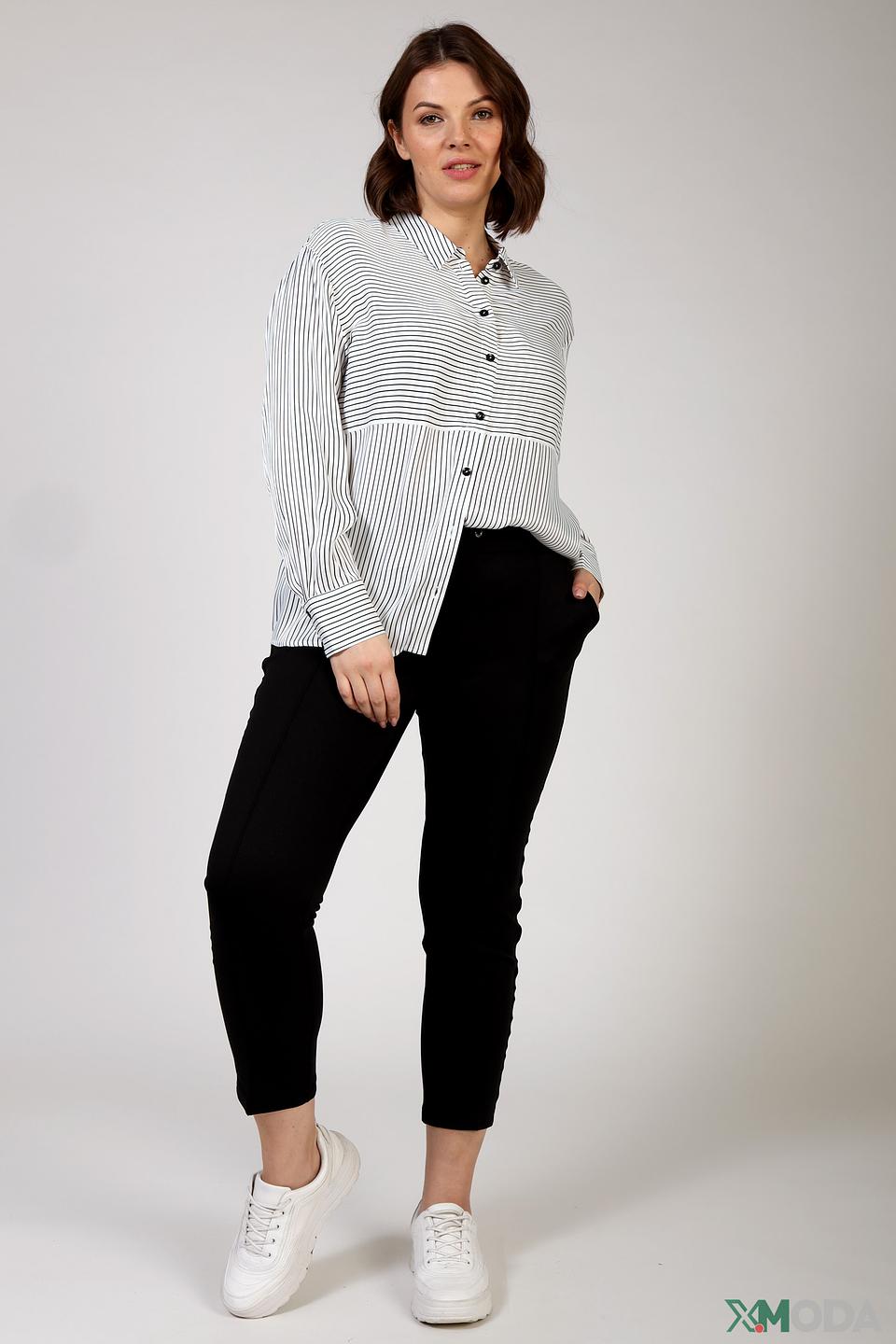 Брюки Thomas Rabe черные с полосой