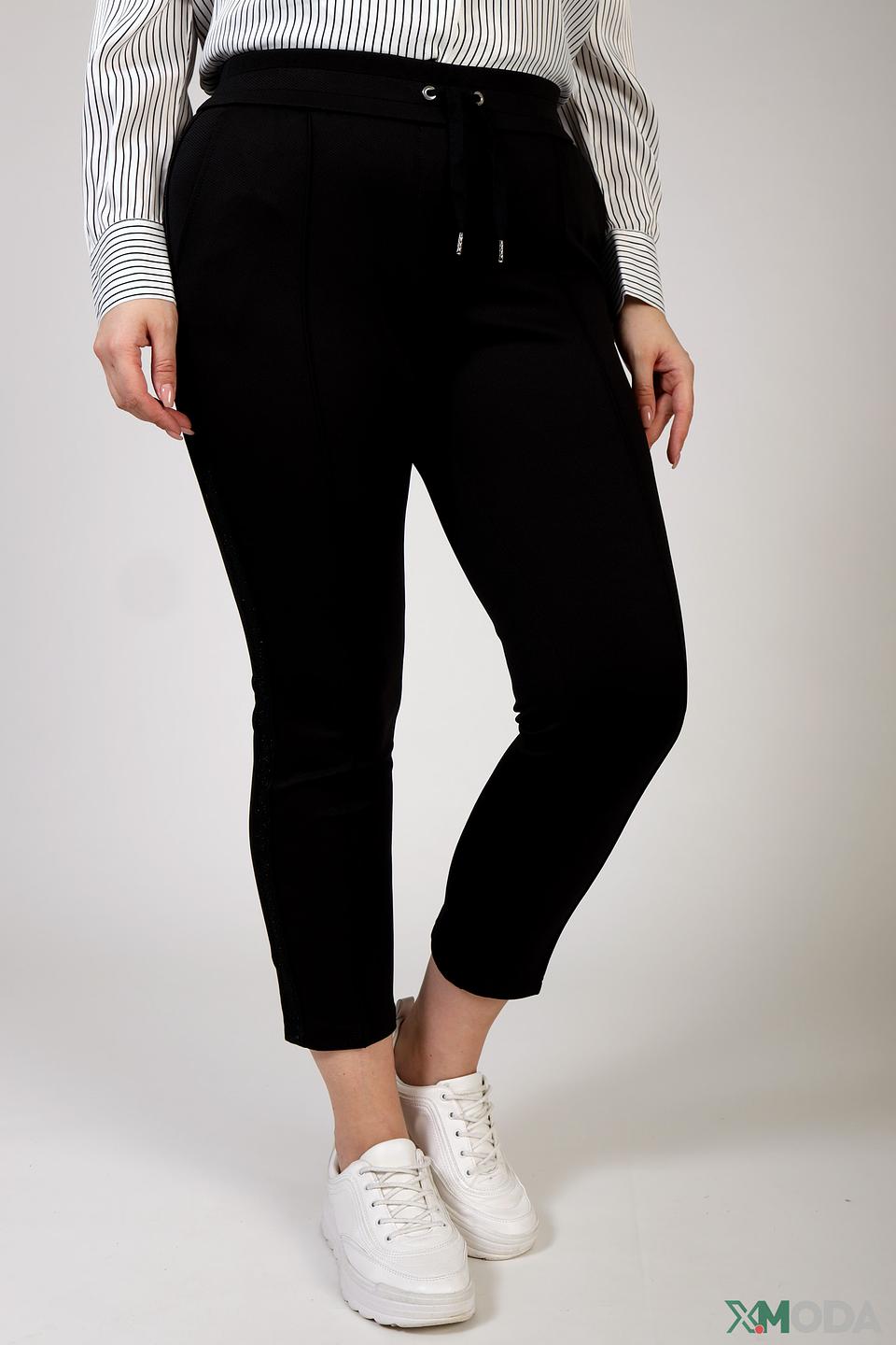 Брюки Thomas Rabe черные с полосой