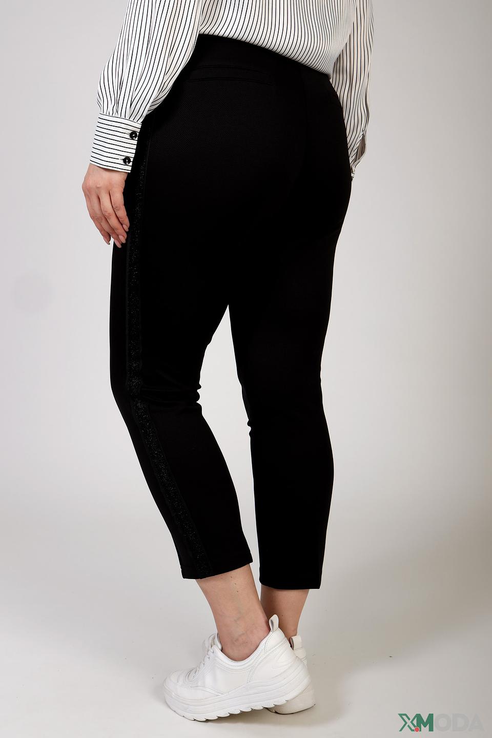 Брюки Thomas Rabe черные с полосой