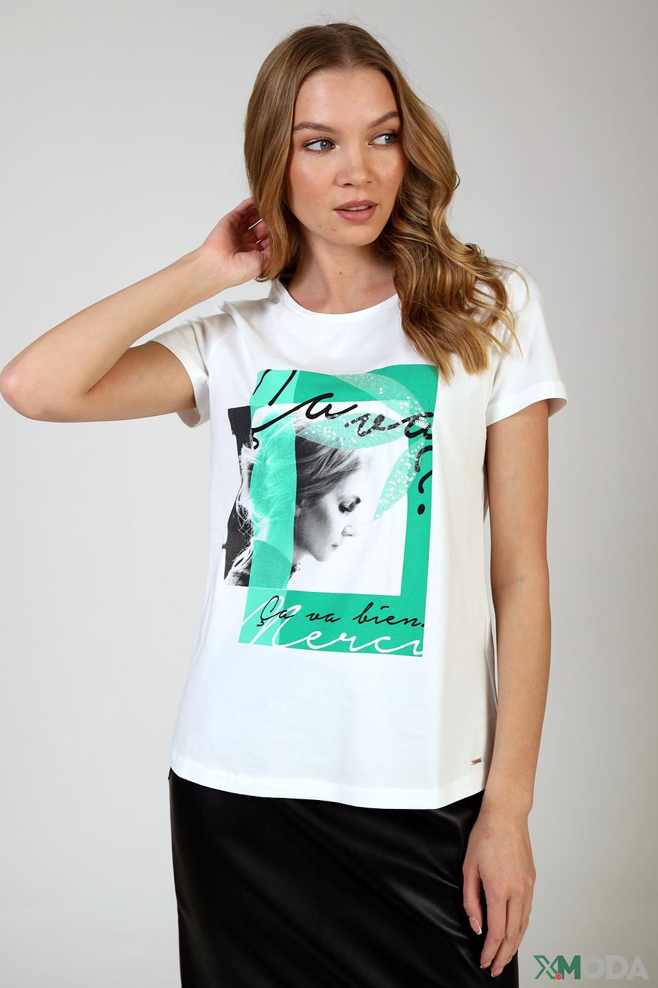 Футболка Taifun с принтом