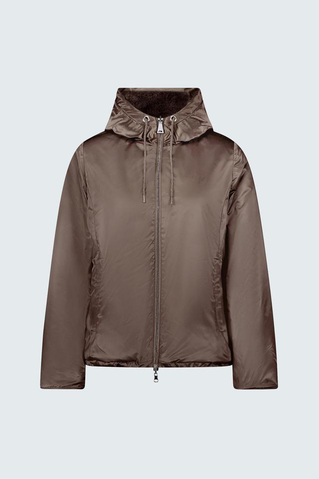 Коричневая куртка с капюшоном Betty Barclay outdoor