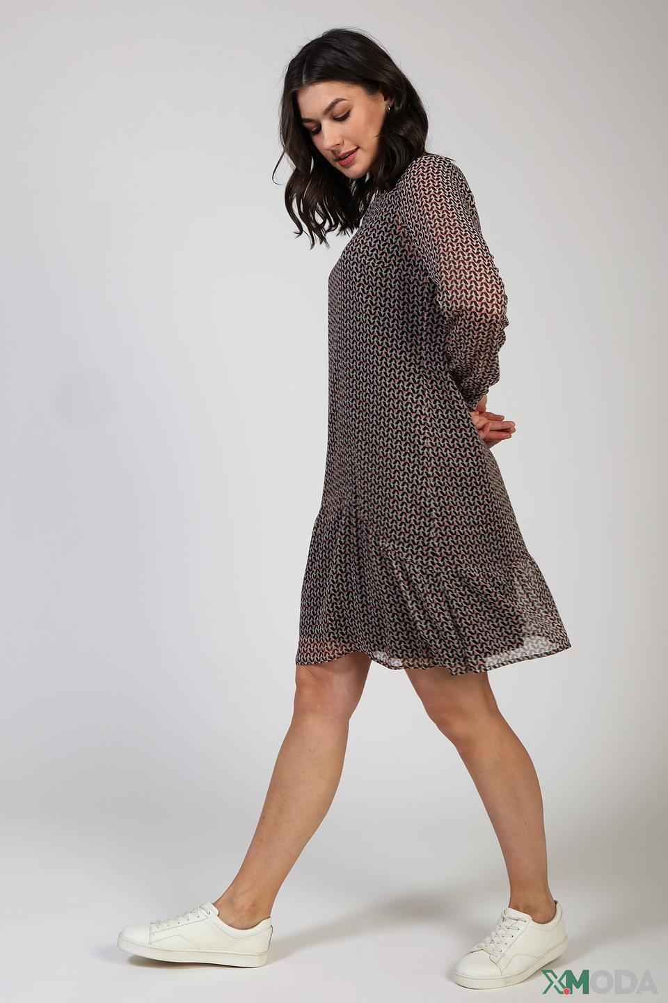 Платье Lecomte с принтом