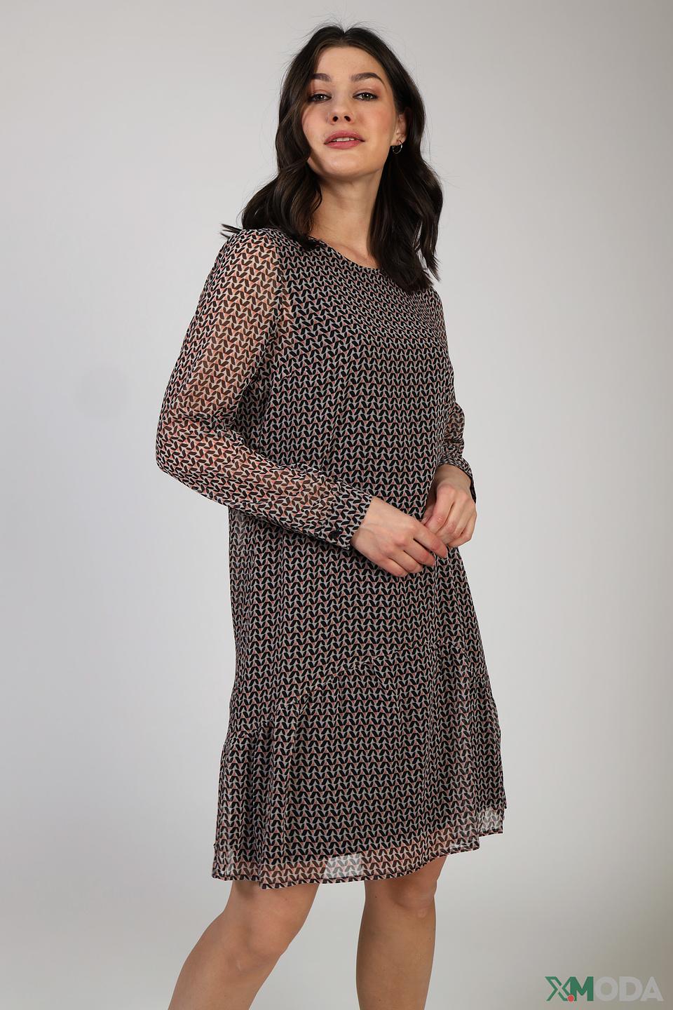 Платье Lecomte с принтом