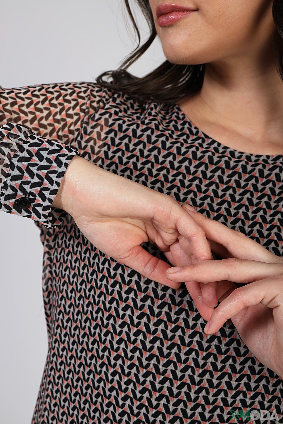 Платье Lecomte с принтом