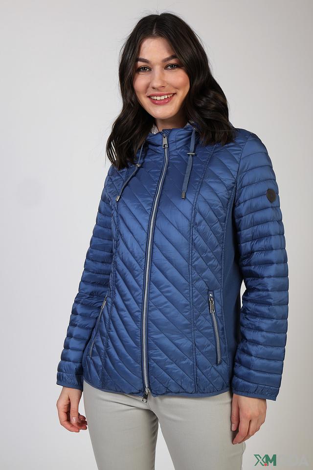 Куртка Lebek стеганая синяя