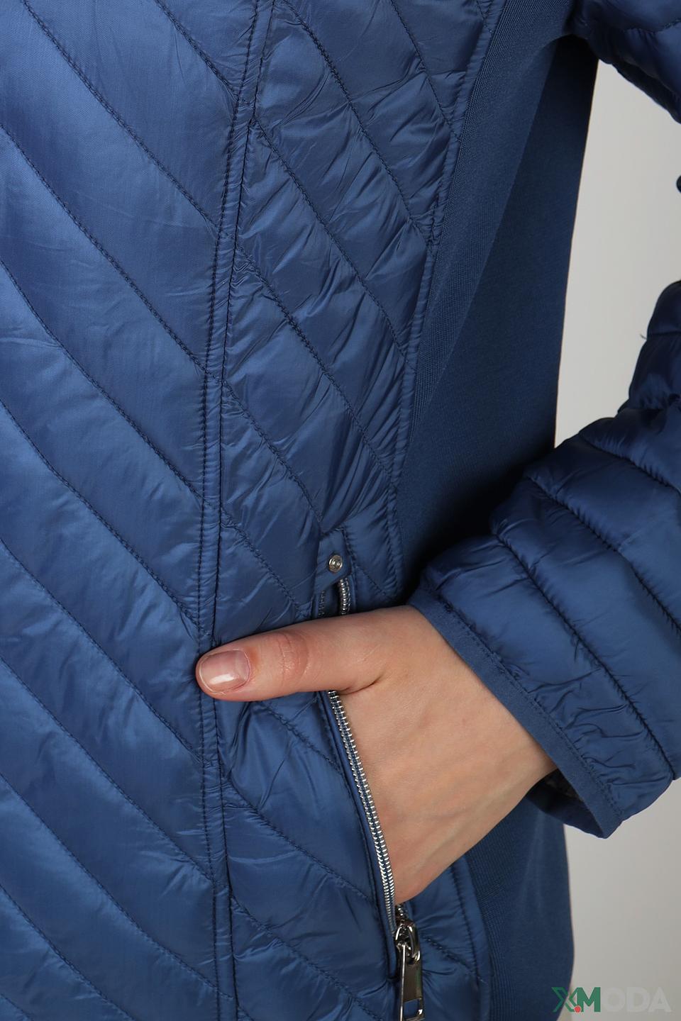 Куртка Lebek стеганая синяя