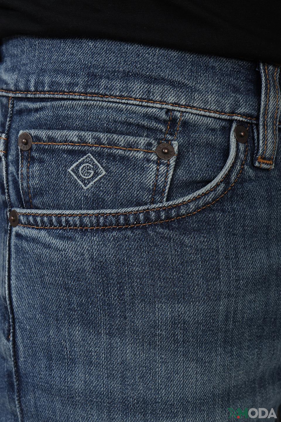 Брюки джинсовые Gant синие