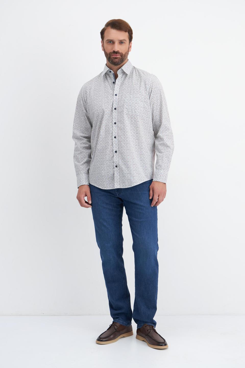 Рубашка Casa Moda с принтом, Casual Fit