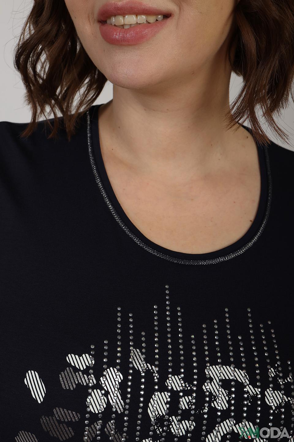 Футболка Barbara Lebek с декором