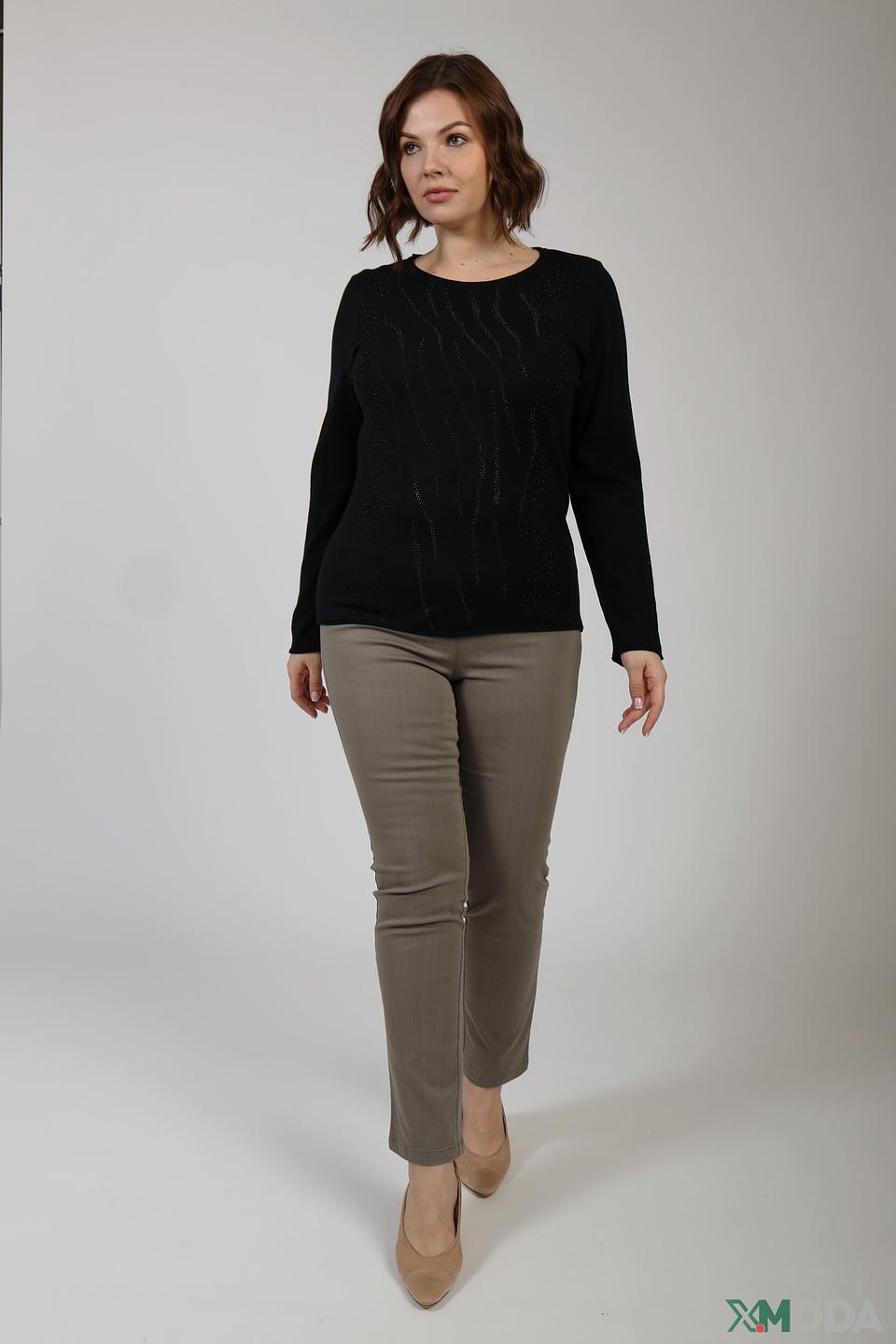 Пуловер Thomas Rabe чёрный с пайетками